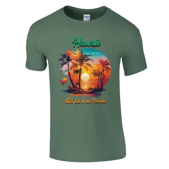 Sunset beach Hawaii  t-shirt - RenegadeShirts.io #