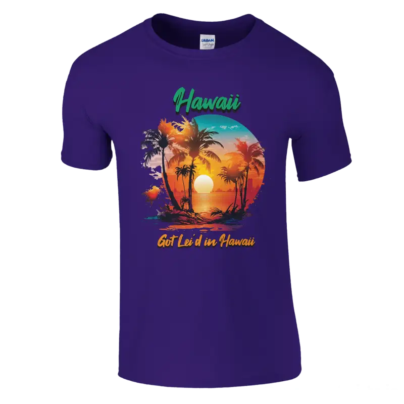 Sunset beach Hawaii  t-shirt - RenegadeShirts.io #