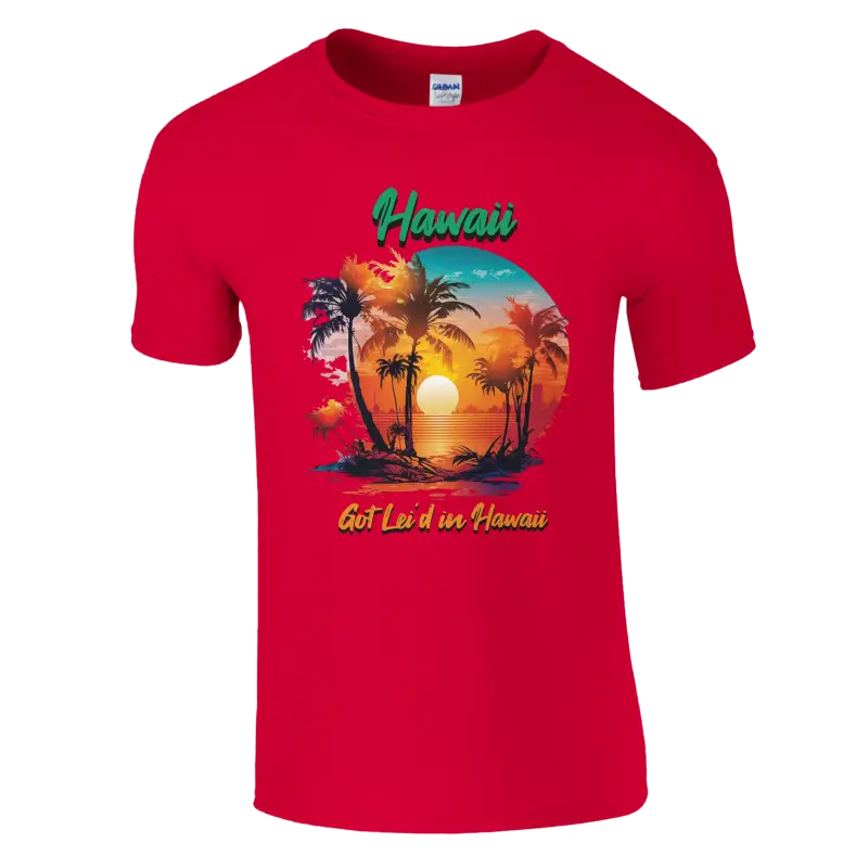 Sunset beach Hawaii  t-shirt - RenegadeShirts.io #