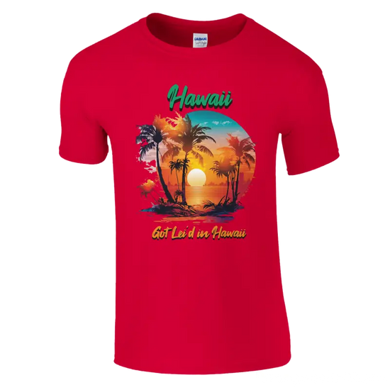 Sunset beach Hawaii  t-shirt - RenegadeShirts.io #