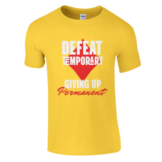 Temporary Defeat T-shirt - RenegadeShirts.io #