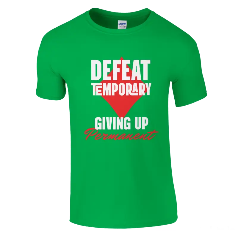 Temporary Defeat T-shirt - RenegadeShirts.io #