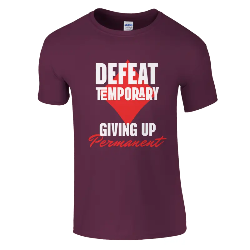 Temporary Defeat T-shirt - RenegadeShirts.io #