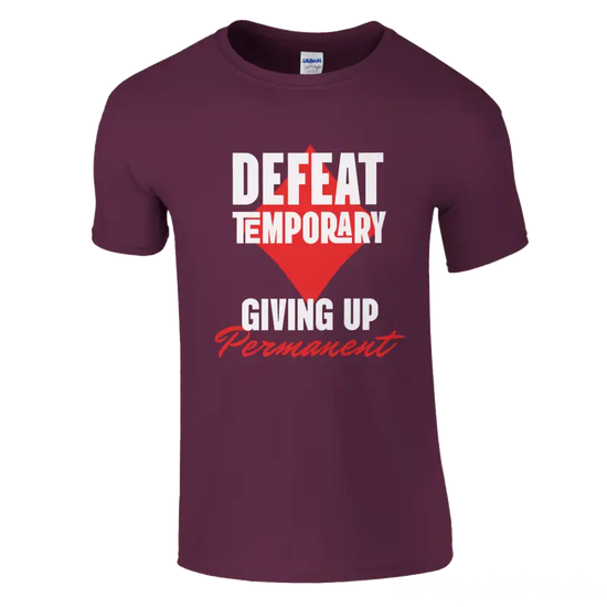 Temporary Defeat T-shirt - RenegadeShirts.io #