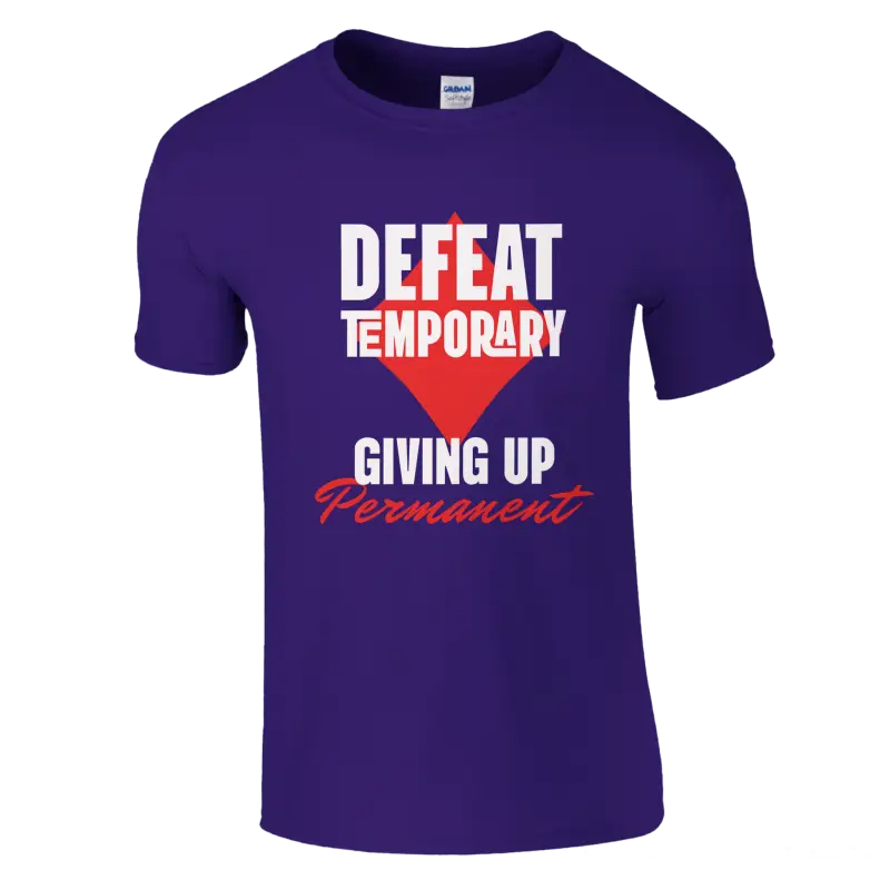 Temporary Defeat T-shirt - RenegadeShirts.io #