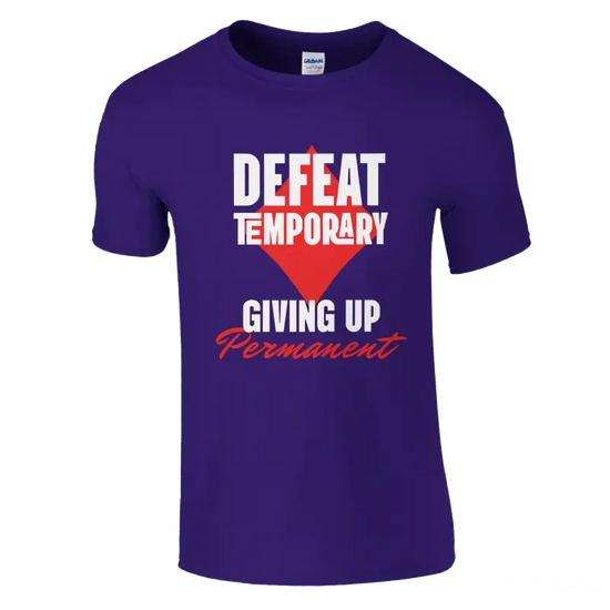 Temporary Defeat T-shirt - RenegadeShirts.io #