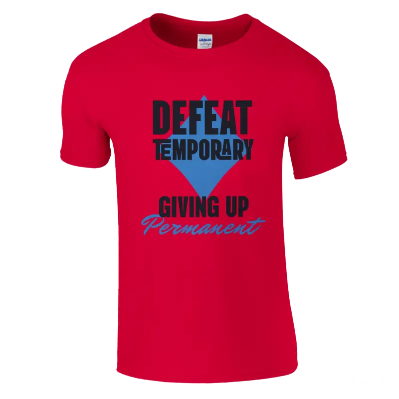 Temporary Defeat T-shirt - RenegadeShirts.io #