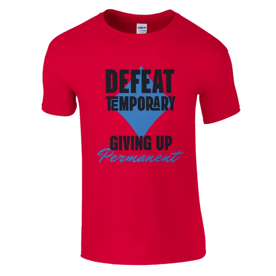 Temporary Defeat T-shirt - RenegadeShirts.io #