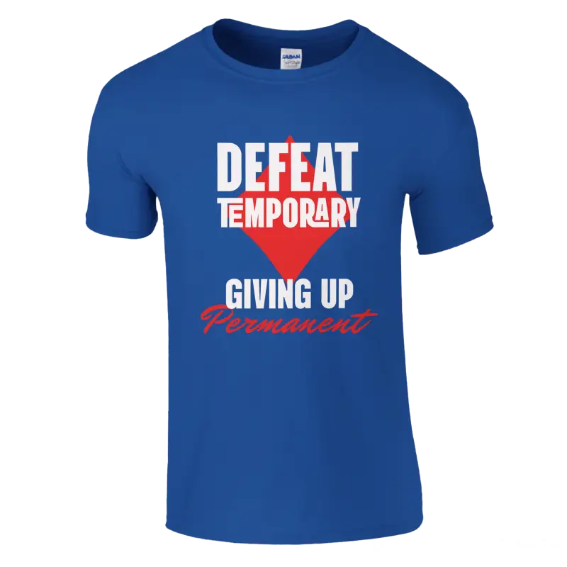 Temporary Defeat T-shirt - RenegadeShirts.io #