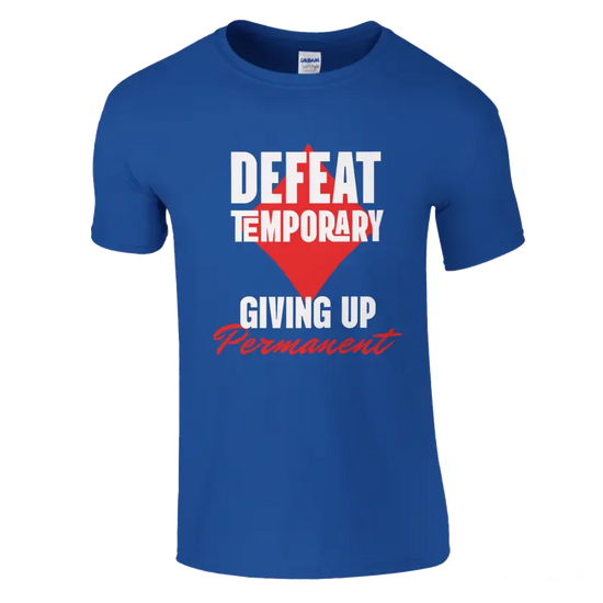 Temporary Defeat T-shirt - RenegadeShirts.io #