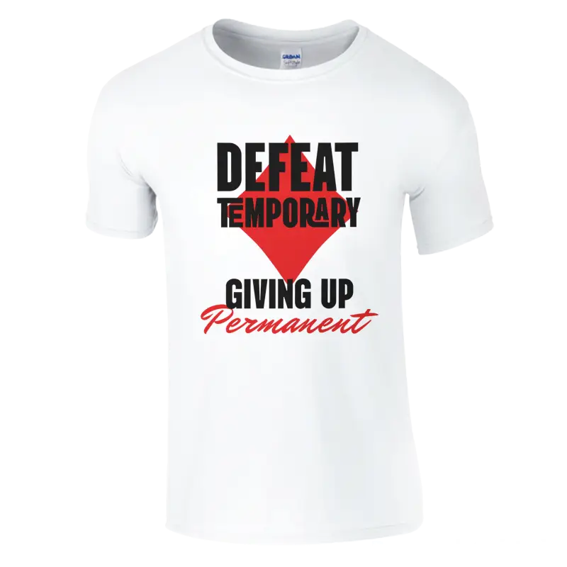 Temporary Defeat T-shirt - RenegadeShirts.io #