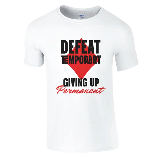 Temporary Defeat T-shirt - RenegadeShirts.io #