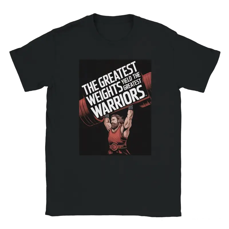 The Greatest Weights Yield the Greatest Warriors Shirt - RenegadeShirts.io #