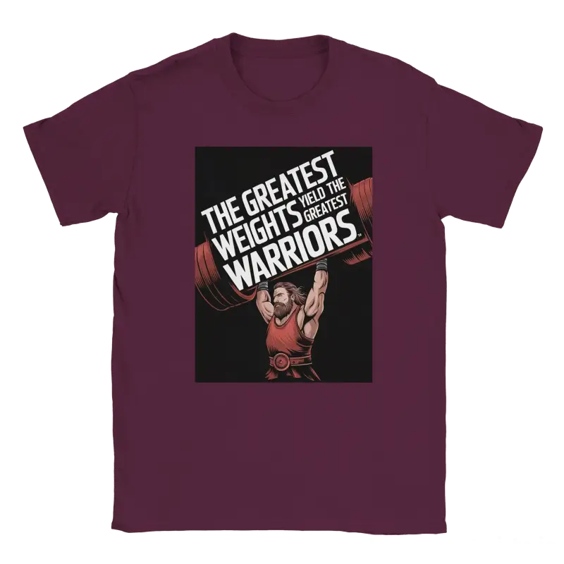 The Greatest Weights Yield the Greatest Warriors Shirt - RenegadeShirts.io #