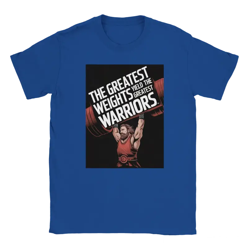 The Greatest Weights Yield the Greatest Warriors Shirt - RenegadeShirts.io #