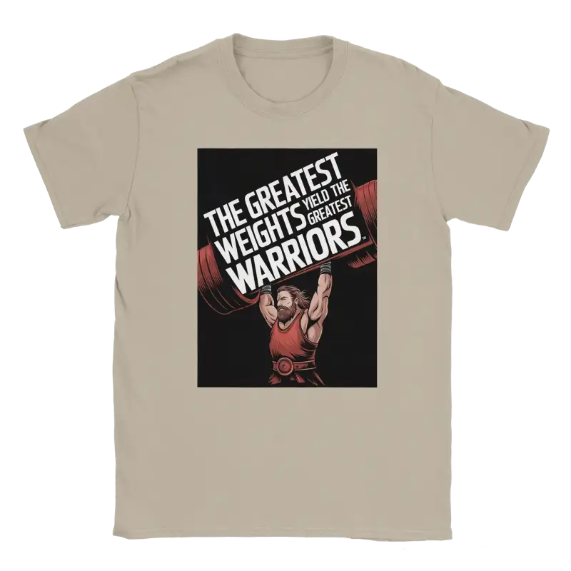 The Greatest Weights Yield the Greatest Warriors Shirt - RenegadeShirts.io #