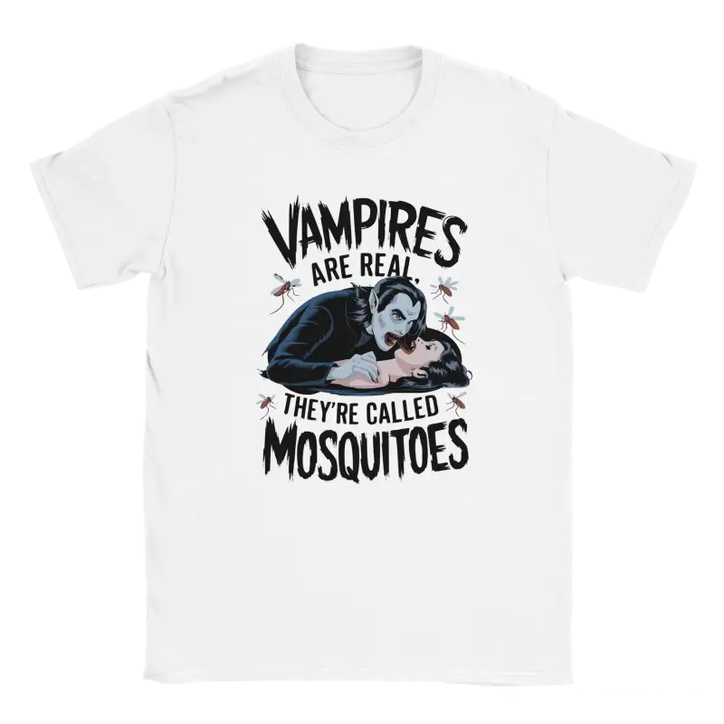 Vampires are real they're called Mosquitoes Tshirt - RenegadeShirts.io #