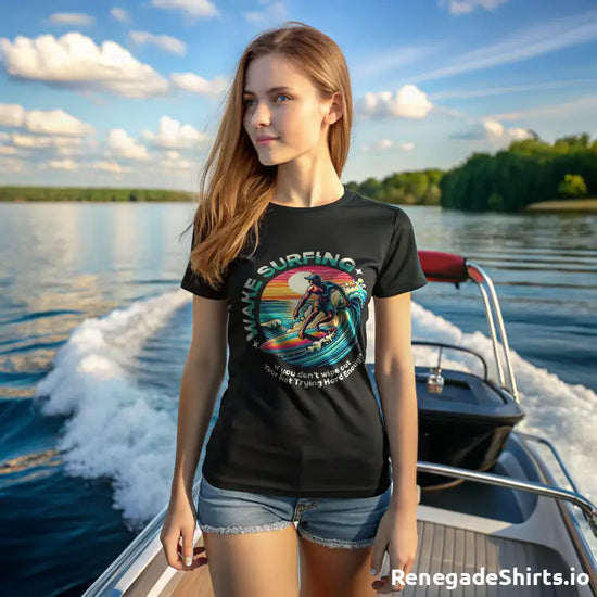 Wake Sufing Tshirt - RenegadeShirts.io #