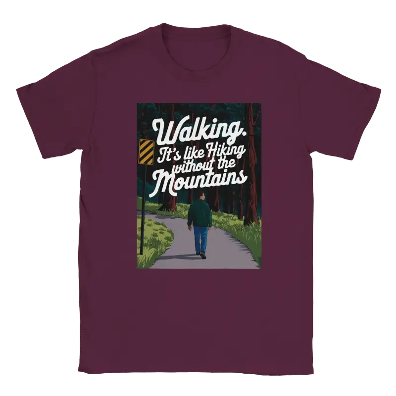 Walking It's like Hiking without the Mountains Shirt - RenegadeShirts.io #