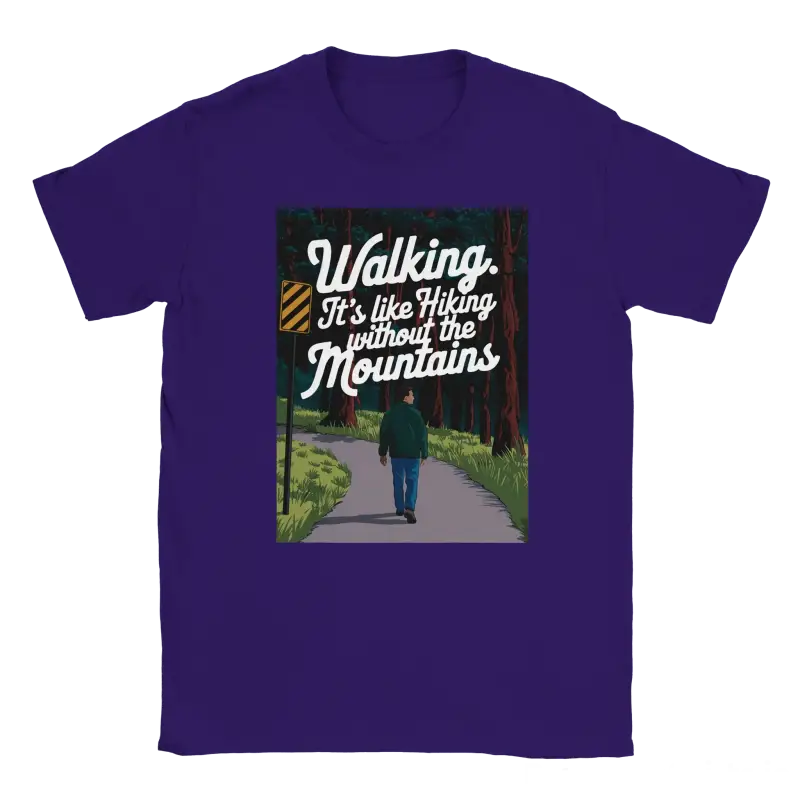 Walking It's like Hiking without the Mountains Shirt - RenegadeShirts.io #