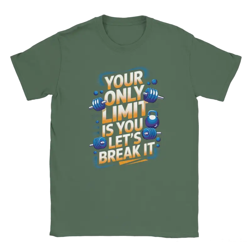 Your only Limit is you Lets Break it Shirt - RenegadeShirts.io #