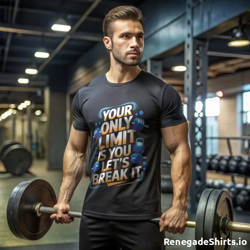 Your only Limit is you Lets Break it Shirt - RenegadeShirts.io #